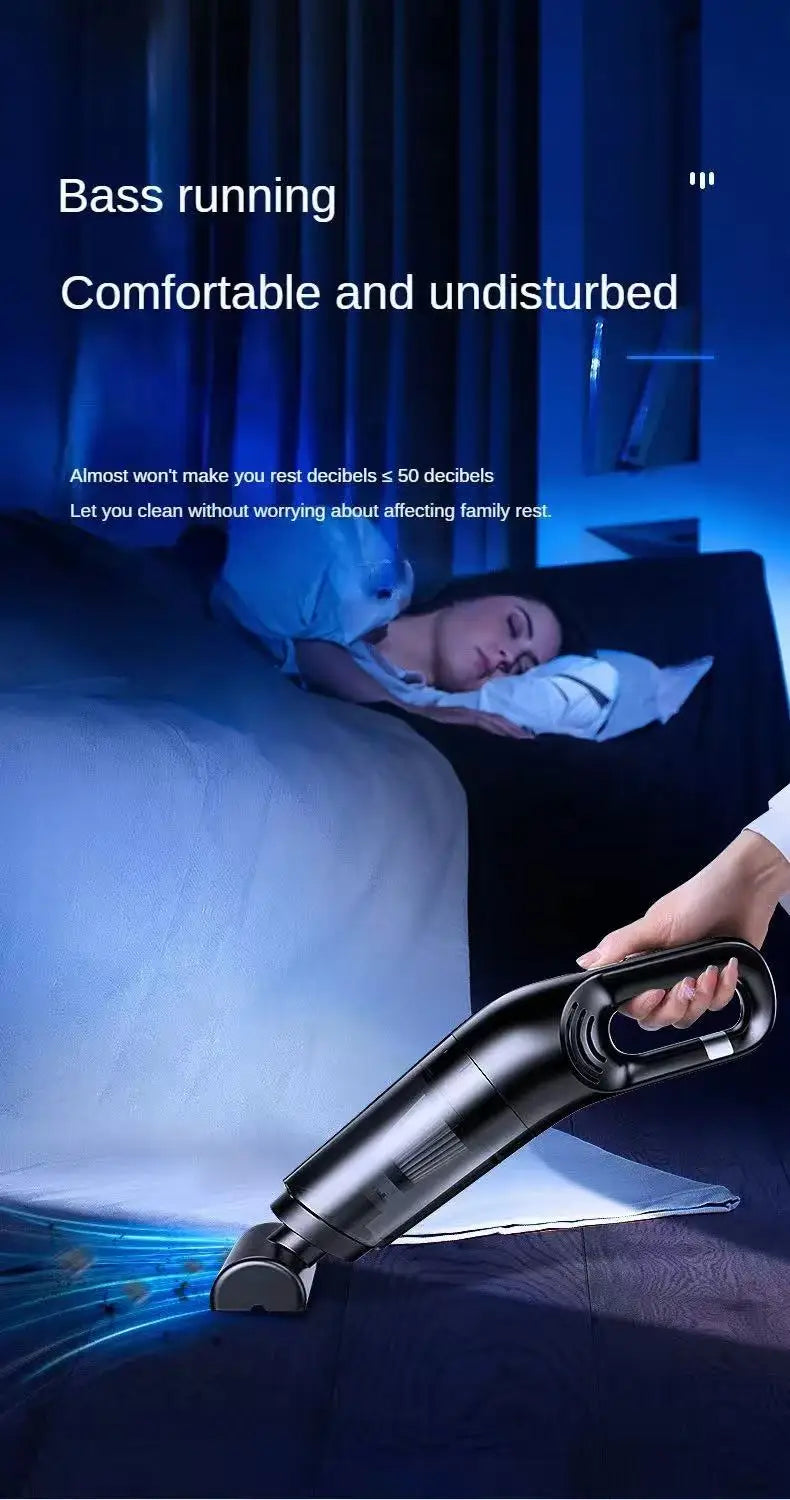 🧹 10,000PA Ultra-Suction Handheld Vacuum - Wireless Cleaner for Car & Home