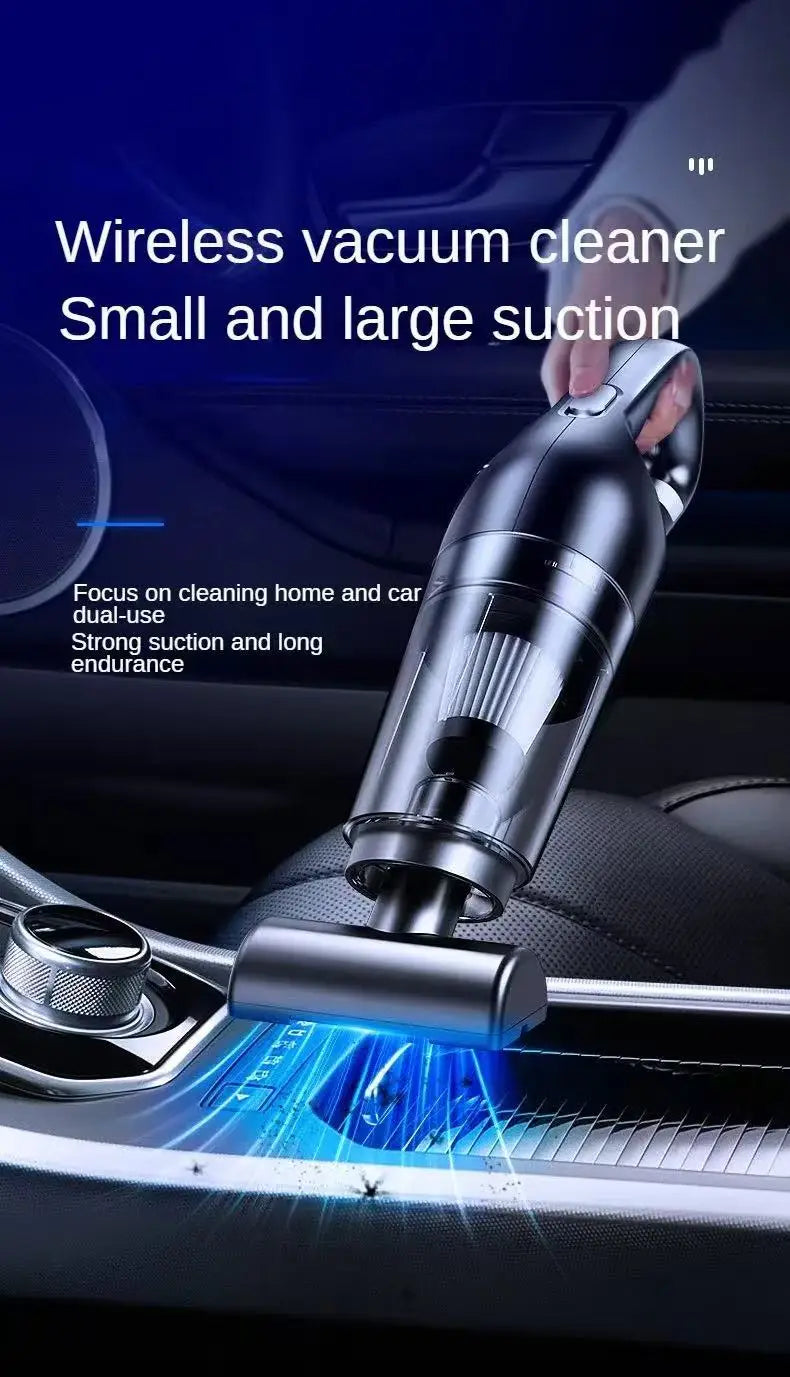 🧹 10,000PA Ultra-Suction Handheld Vacuum - Wireless Cleaner for Car & Home