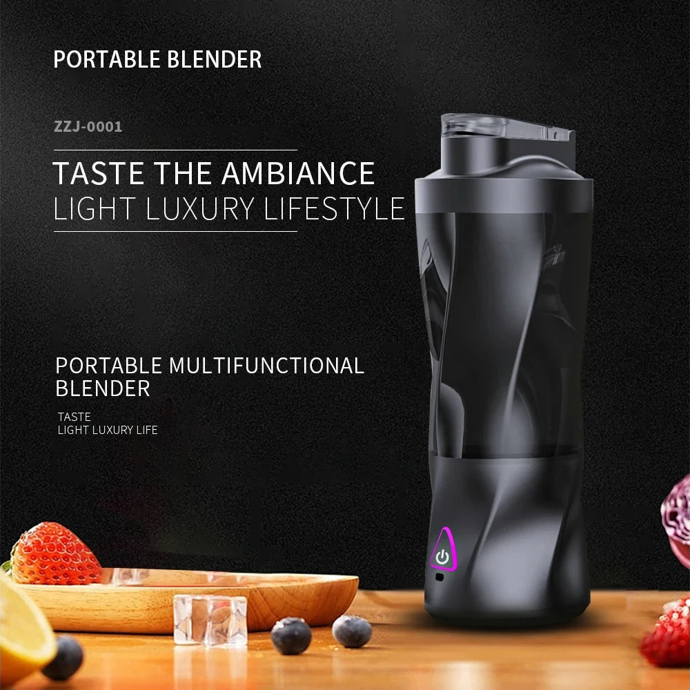 💪 TitanBlend 700 - High-Capacity USB Power Blender for Elite Workouts