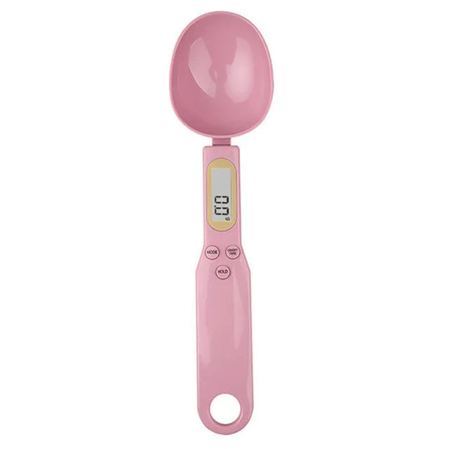 🥄 Mini Digital Spoon Scale - 0.1-500g Kitchen Measuring Spoon