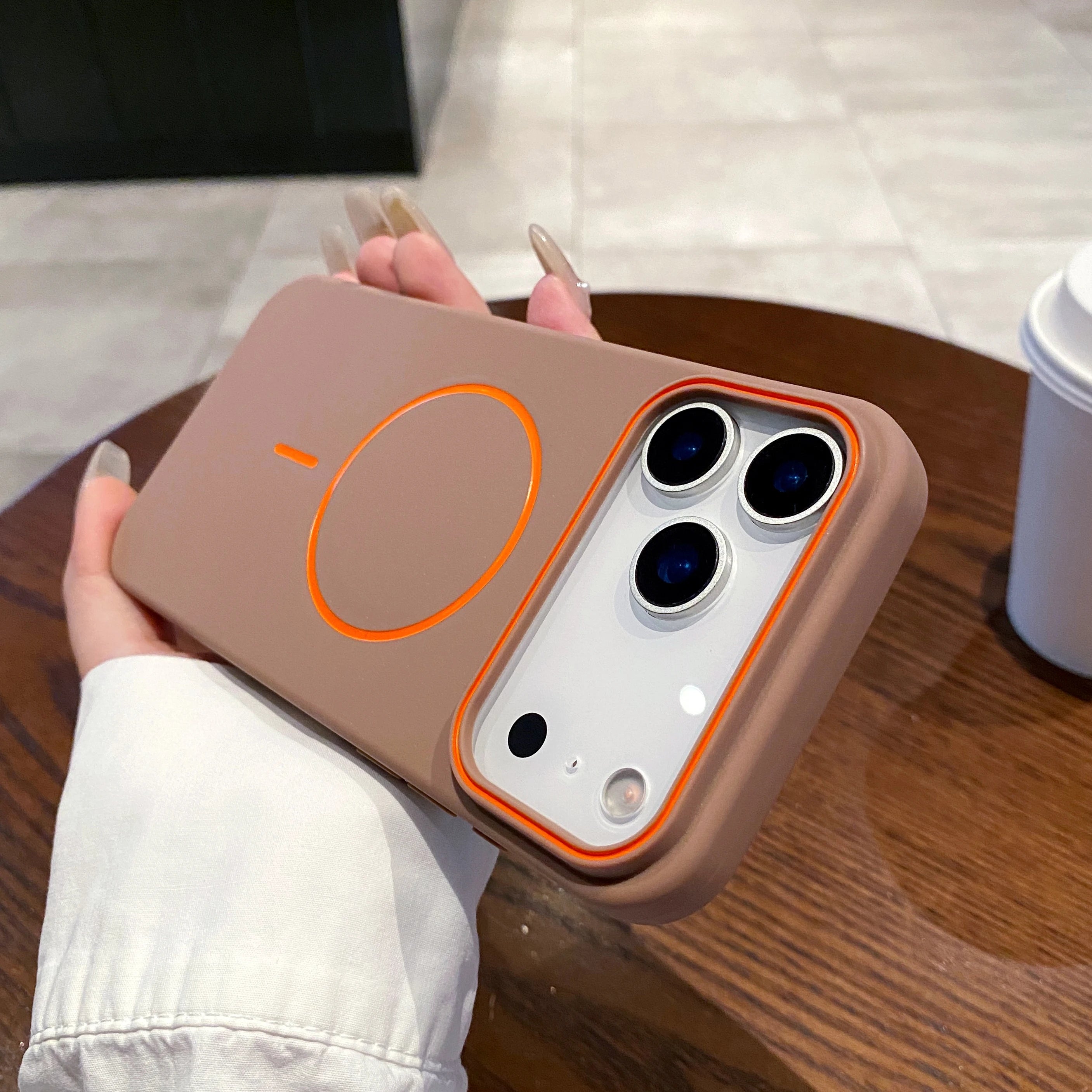 Ultra-Sleek Magnetic Matte Case: Luxury Protection for iPhone 17 Pro Max to 11