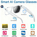 Smart 8K AI Glasses - 1200MP Camera with ChatGPT & Bluetooth