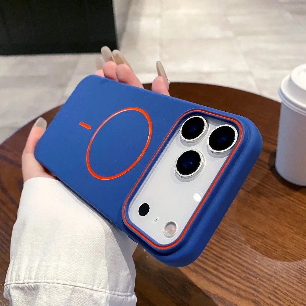 Ultra-Sleek Magnetic Matte Case: Luxury Protection for iPhone 17 Pro Max to 11