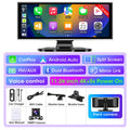 📹 11-Inch Dashboard Hub - 4K Recorder with Wireless CarPlay & Android Auto