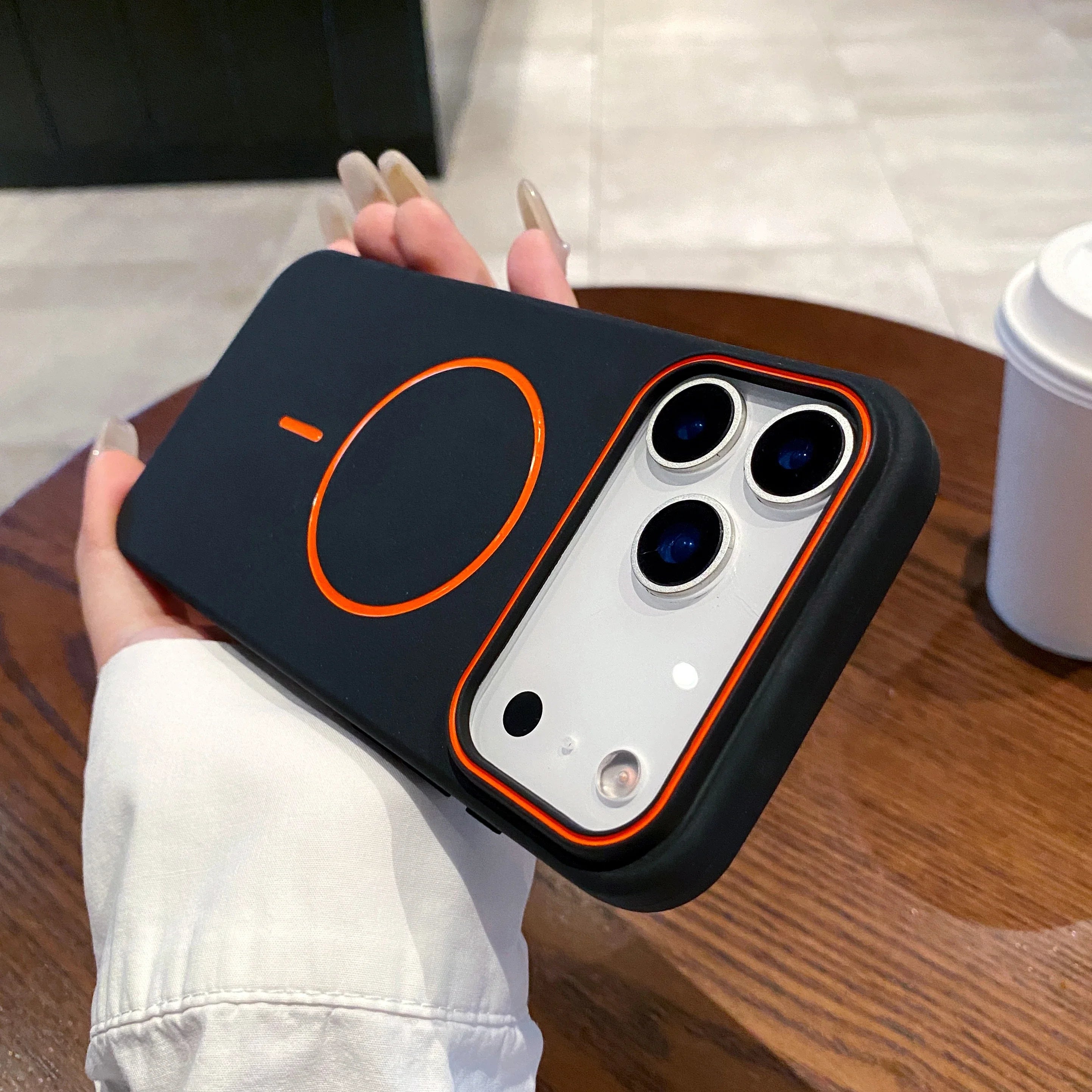 Ultra-Sleek Magnetic Matte Case: Luxury Protection for iPhone 17 Pro Max to 11