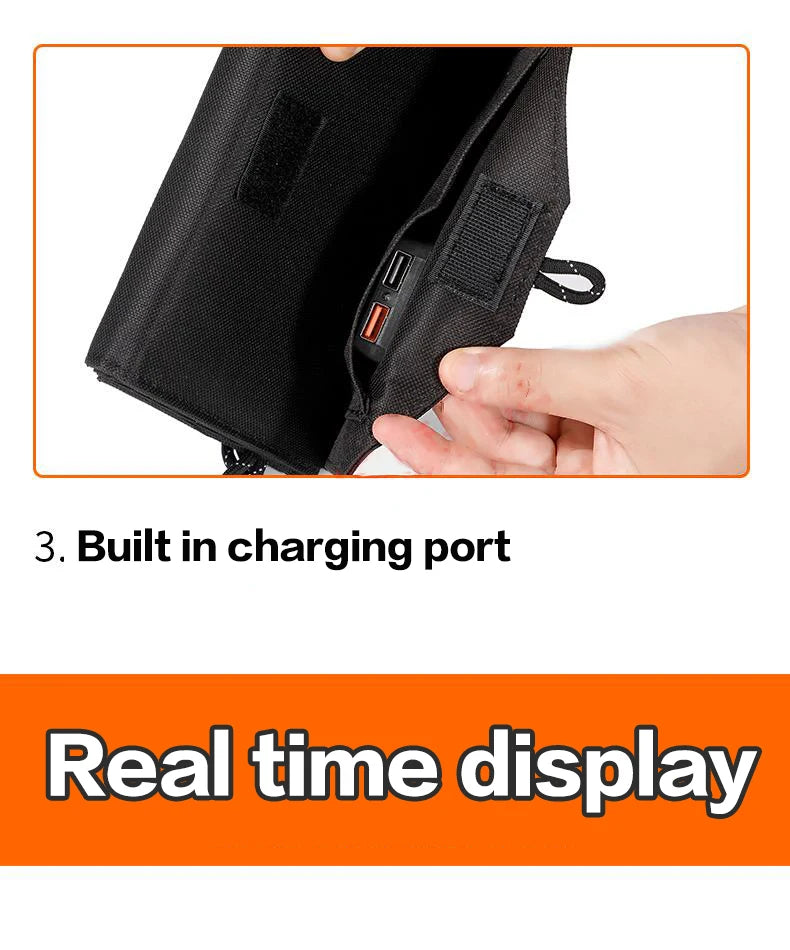☀️ 800W Foldable Solar Panel - Portable 6-Fold Charger USB 5V DC Power