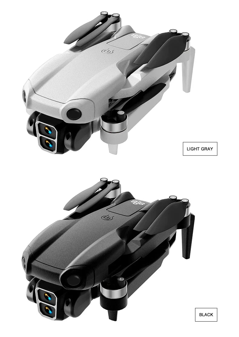 8K Pro VR Drone - Dual HD Camera with Obstacle Avoidance & Brushless Motor