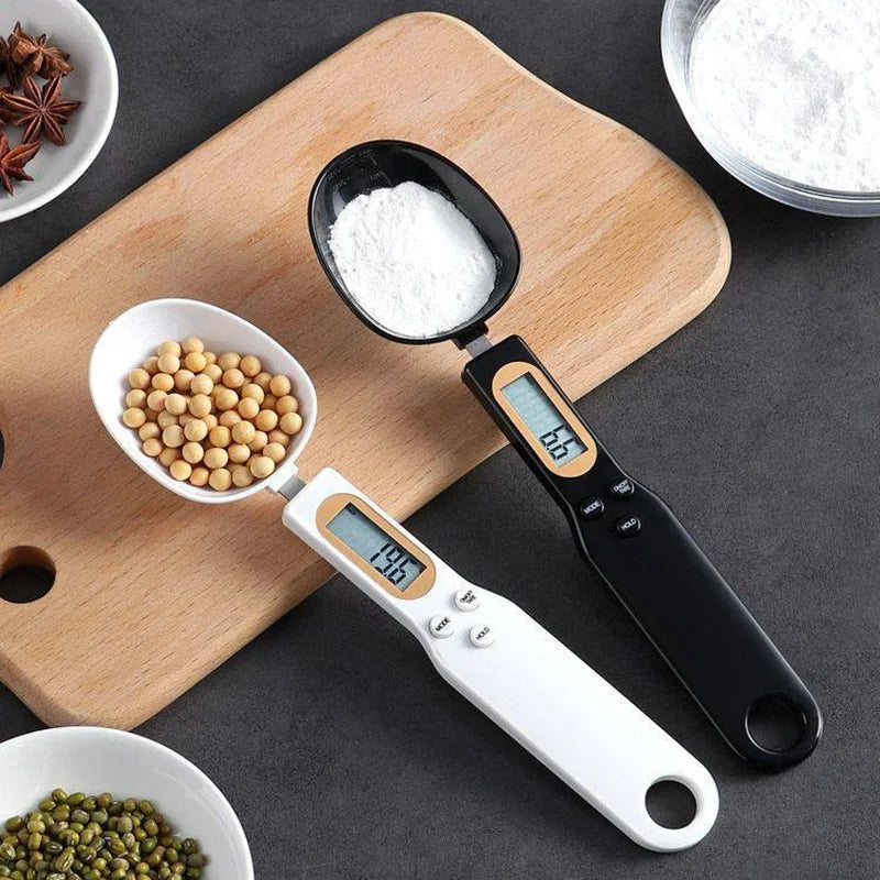 🥄 Mini Digital Spoon Scale - 0.1-500g Kitchen Measuring Spoon