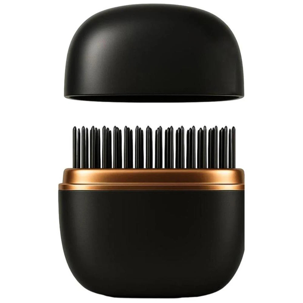 💇 Wireless Hair Straightening Comb - Portable USB Rechargeable Brush