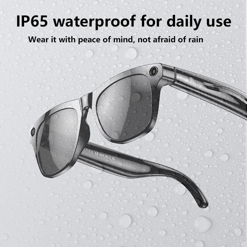 Smart 8K AI Glasses - 1200MP Camera with ChatGPT & Bluetooth