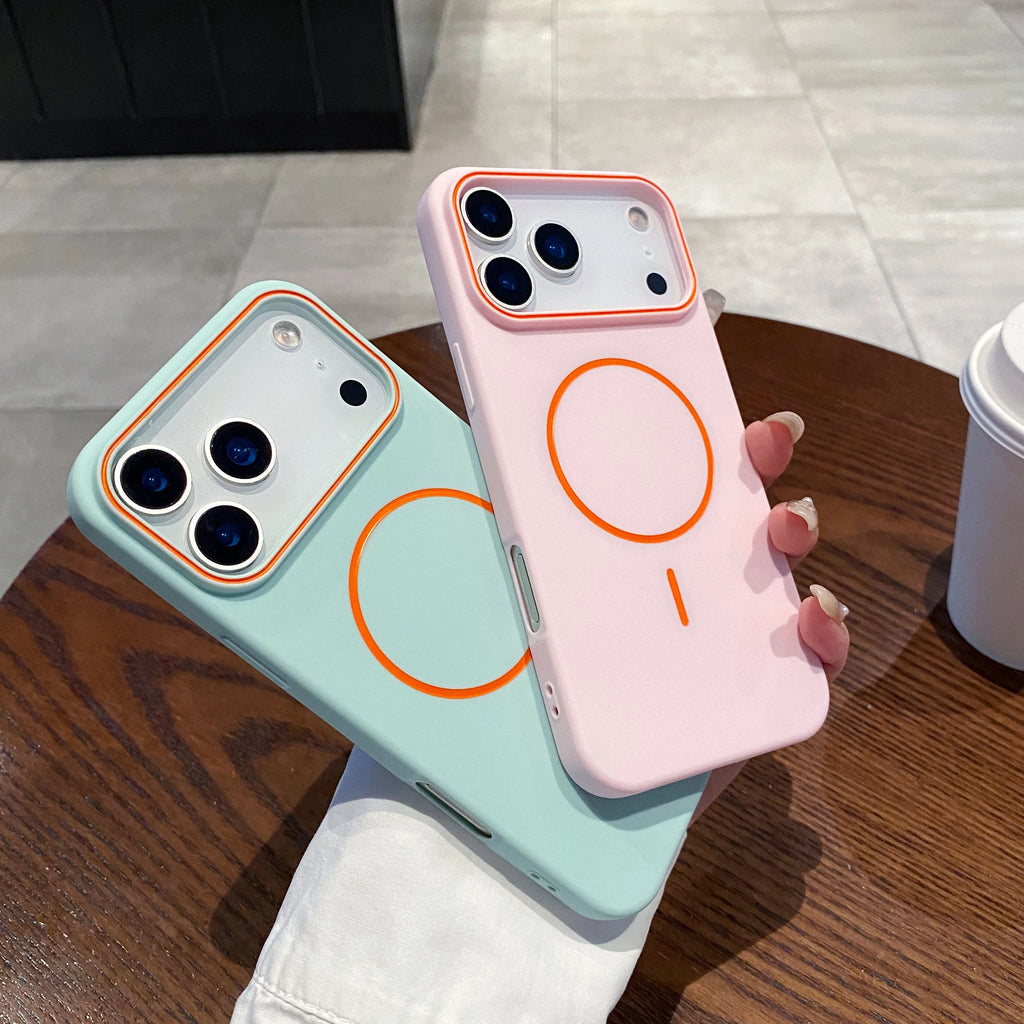 Ultra-Sleek Magnetic Matte Case: Luxury Protection for iPhone 17 Pro Max to 11