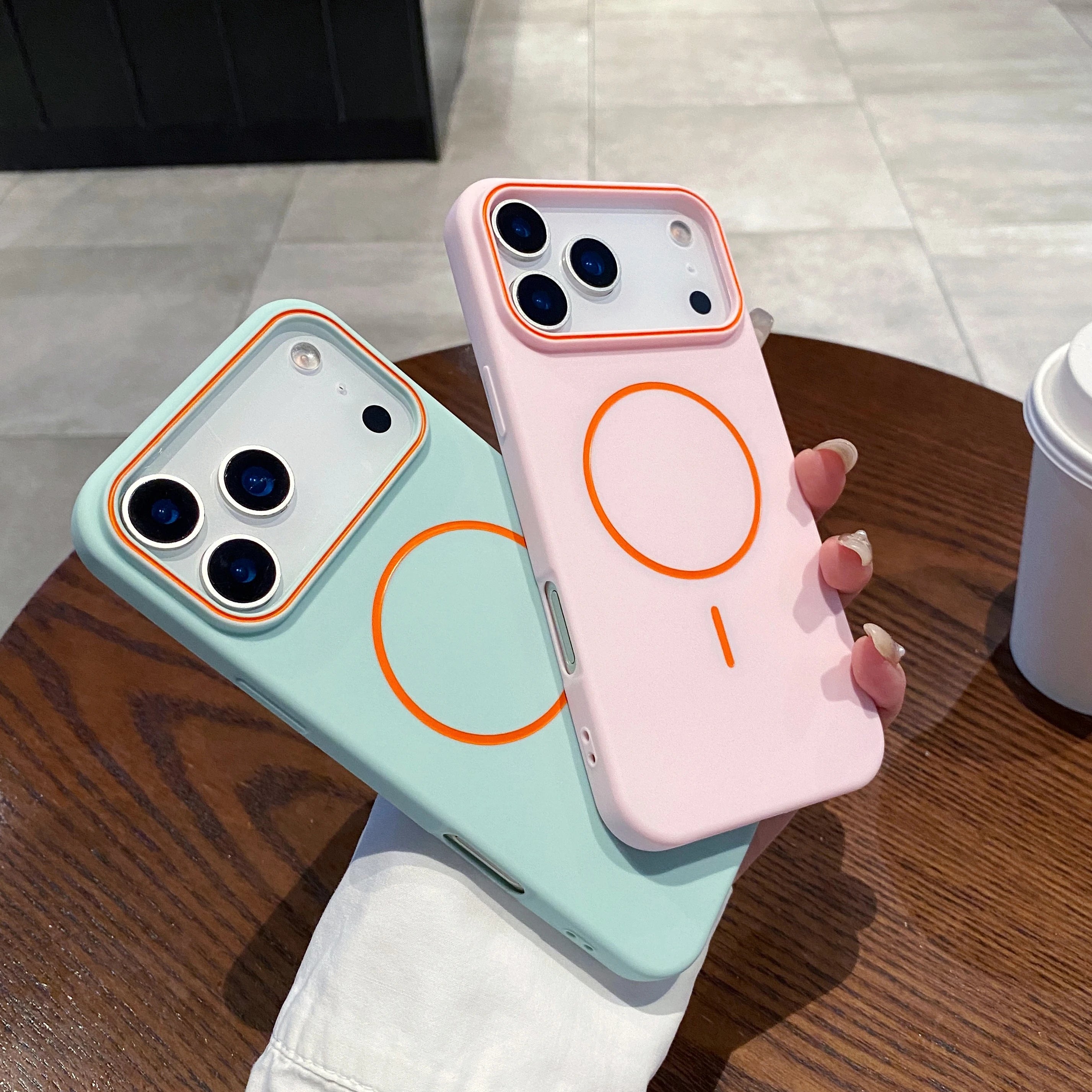 Ultra-Sleek Magnetic Matte Case: Luxury Protection for iPhone 17 Pro Max to 11