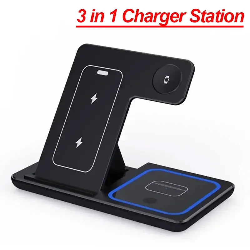 One Plug. Three Devices. Zero Mess. The ultra-portable 30W charger that folds flat for your bag and stands tall for your nightstand.