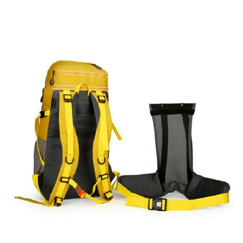 🏔️ 50L Outdoor Hiking Backpack - Rainproof Nylon Camping Rucksack