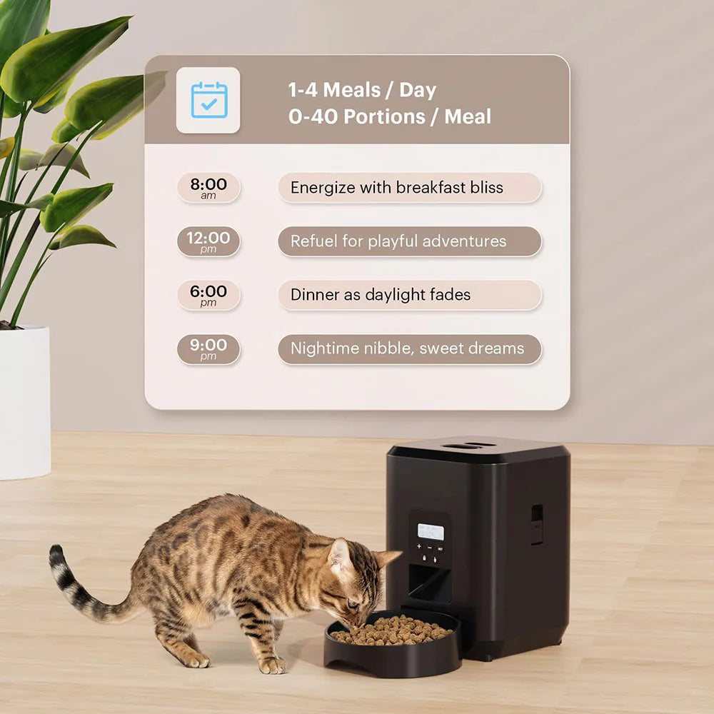 🐾 Smart Automatic Pet Feeder - Portion Control, Never Miss a Meal!