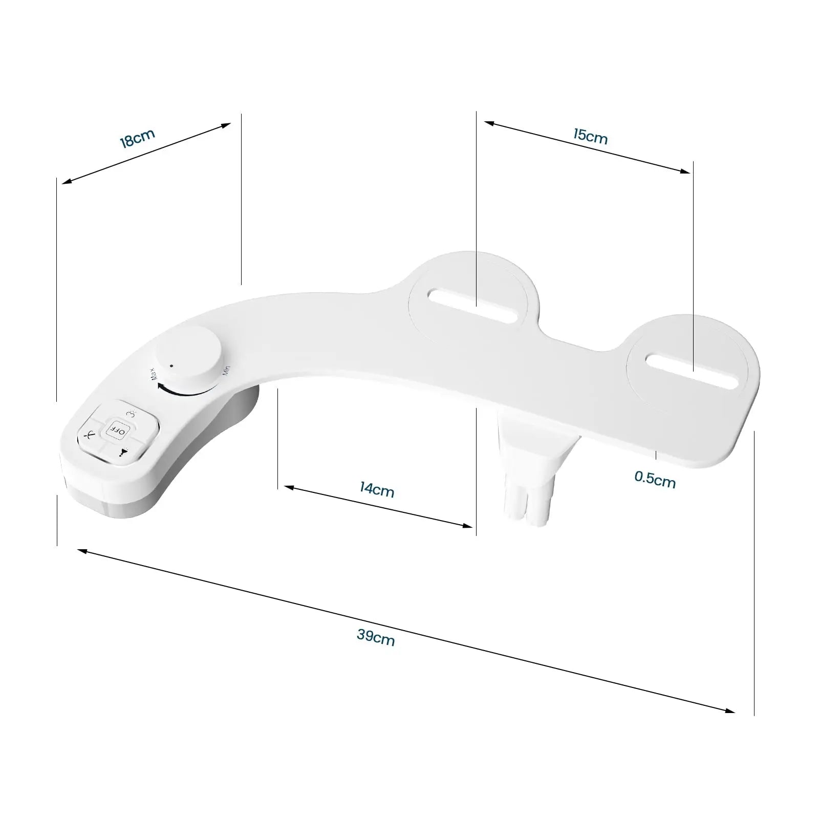 🚿 Premium Bidet Toilet Attachment - Dual Nozzle Self-Cleaning | Easy Install