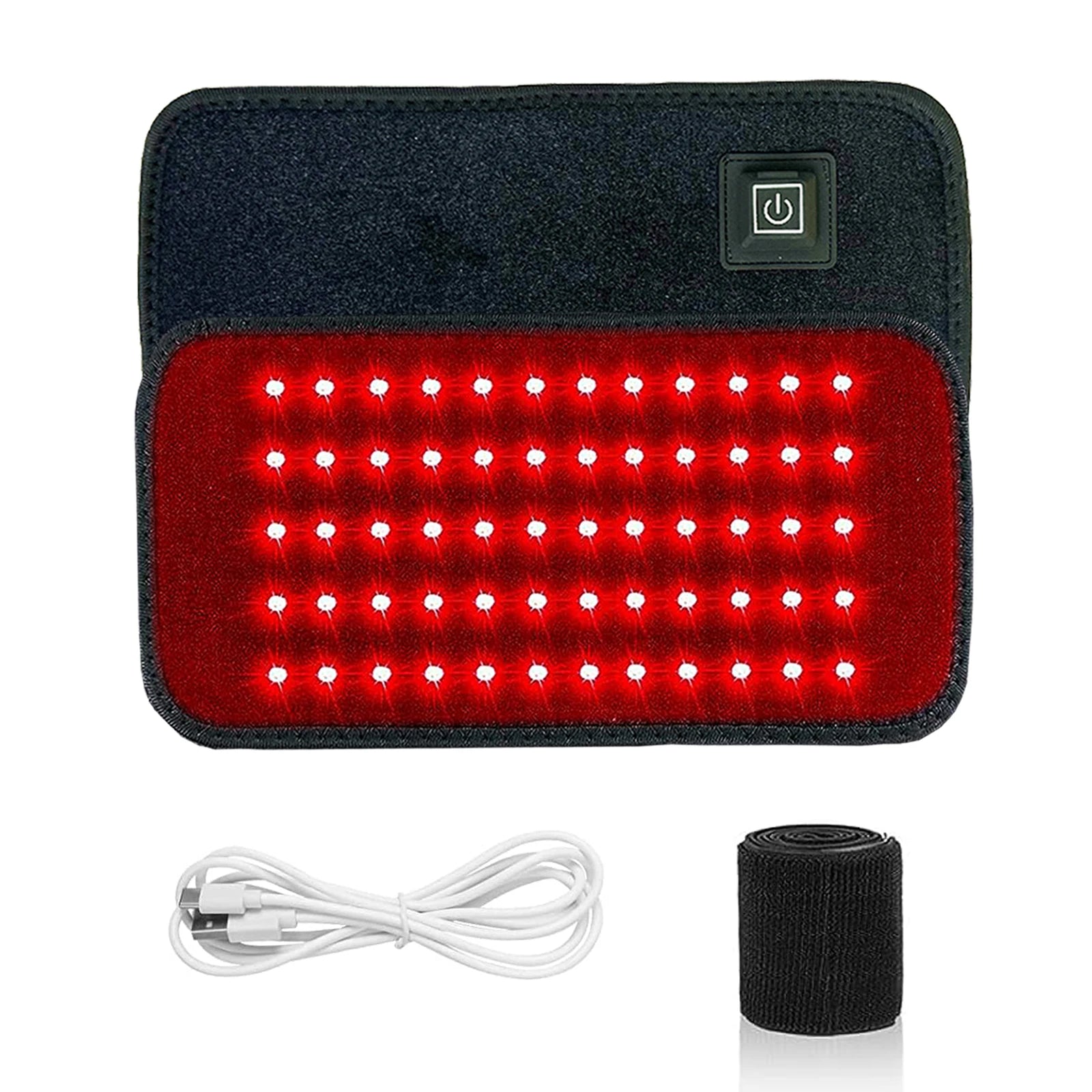 🔴 Medical-Grade Red Light Therapy Belt - 660nm & 850nm Dual-Chip Recovery