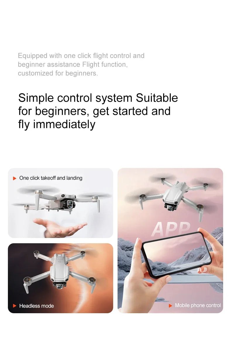 8K Pro VR Drone - Dual HD Camera with Obstacle Avoidance & Brushless Motor