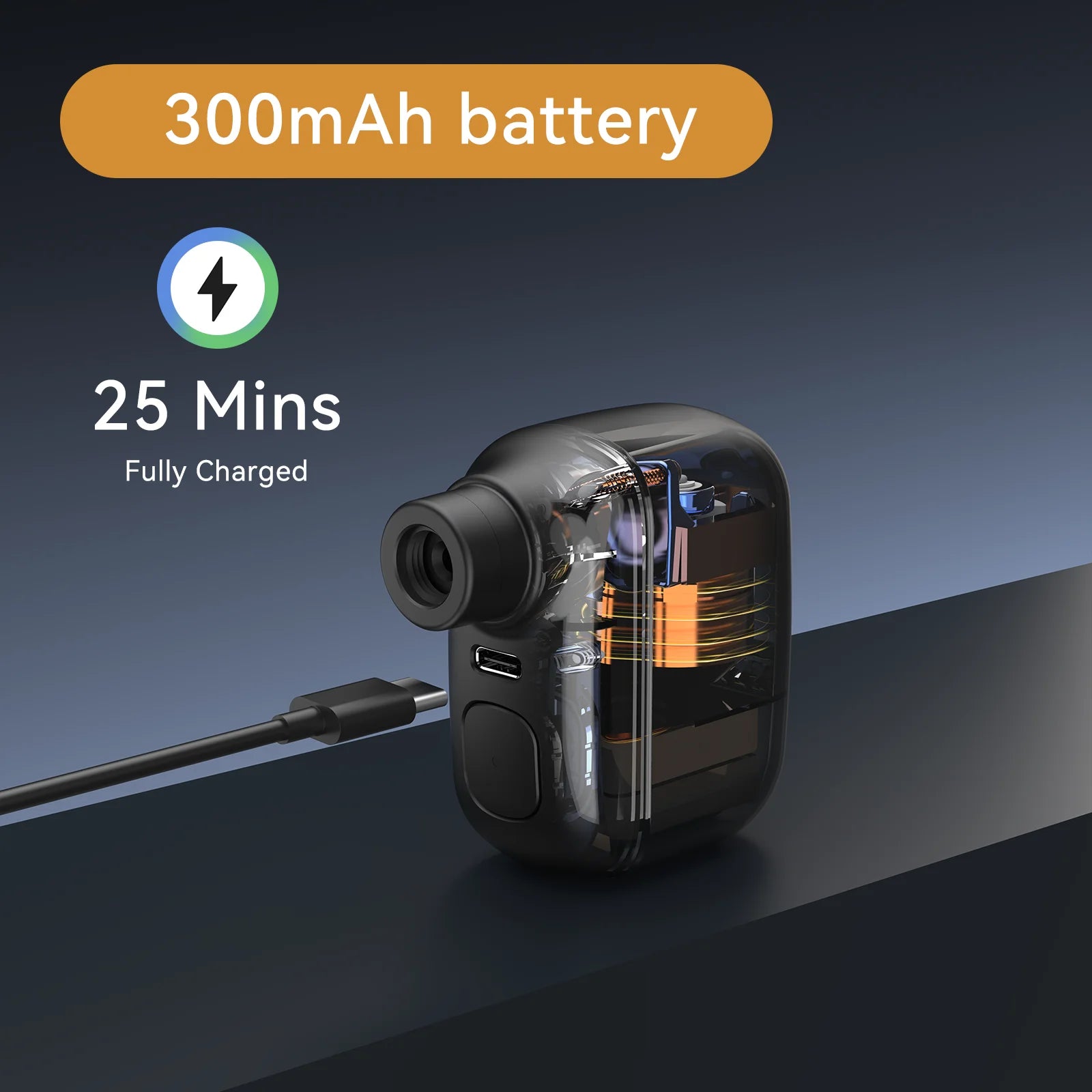 🚴 AIRBANK Mini Portable Bike Pump - Rechargeable 100PSI Type-C Inflator
