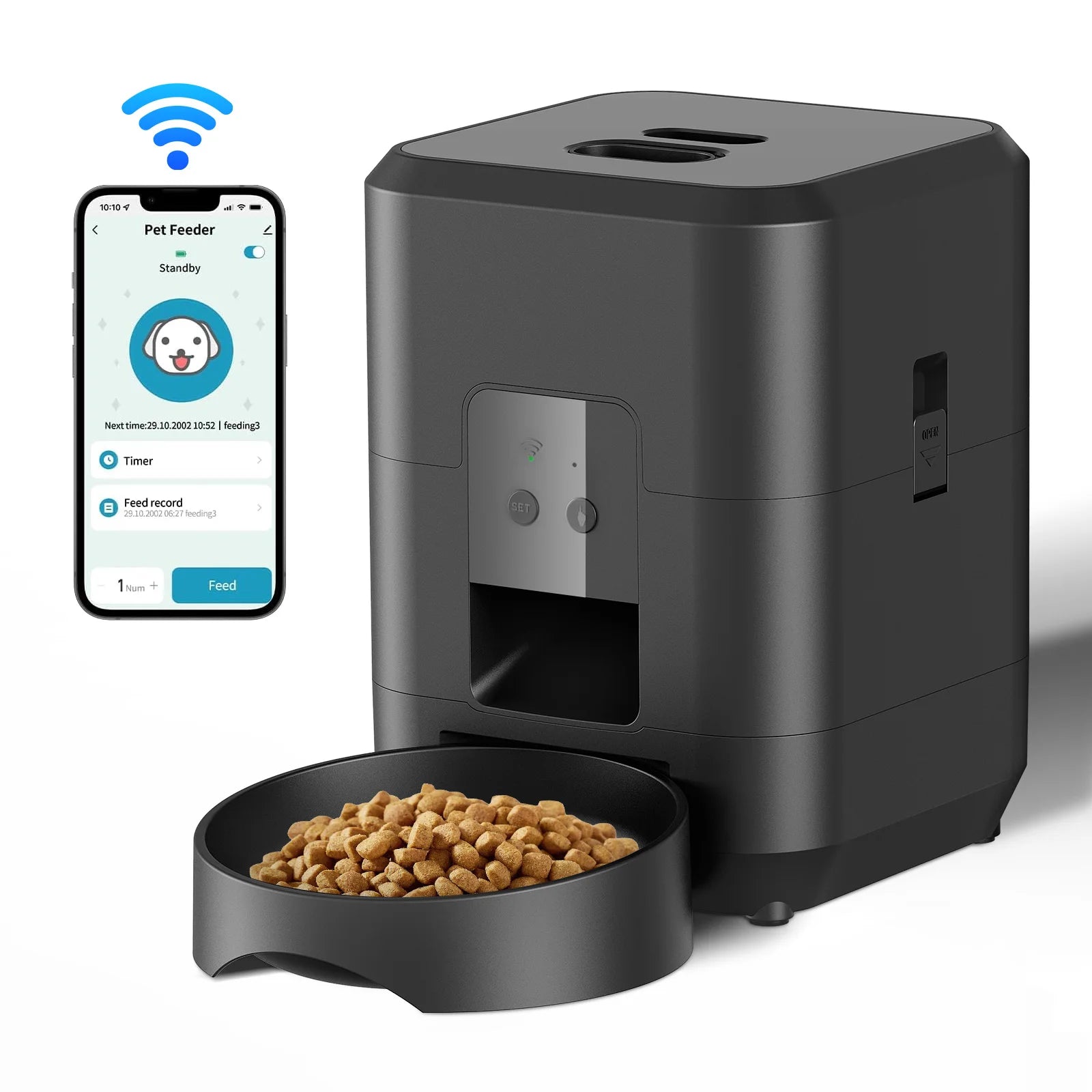 🐾 Smart Automatic Pet Feeder - Portion Control, Never Miss a Meal!