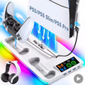 🎮 PS5 Gaming Stand - Cooler Fan with RGB Lights for Slim & Pro Console