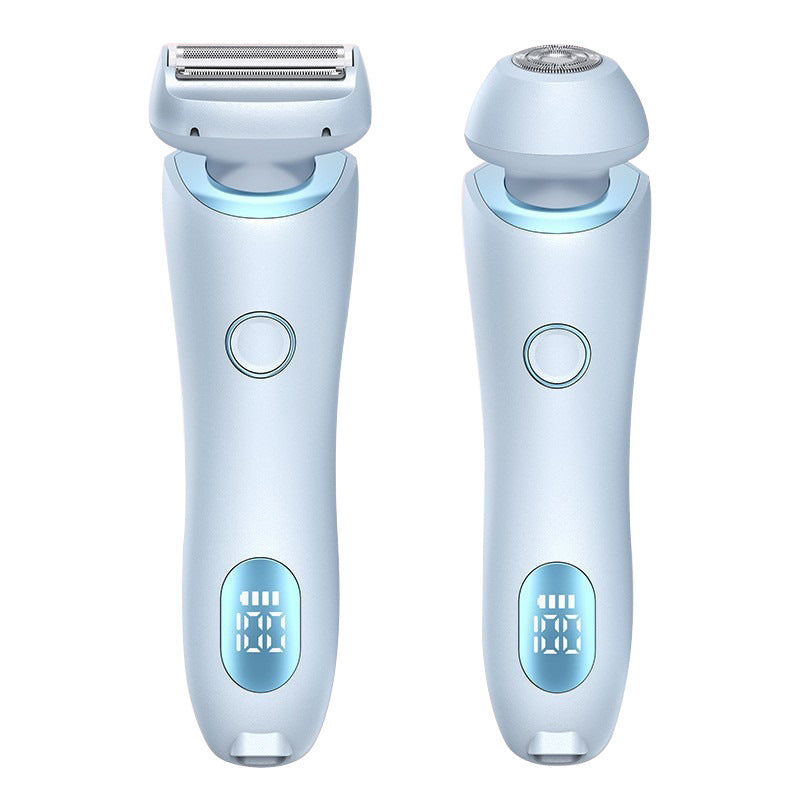2-in-1 Hair Removal Epilator - USB Rechargeable Women's Body Razor & Trimmer