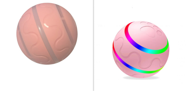 Smart Interactive Cat Ball Toy - USB Rechargeable Self-Rotating