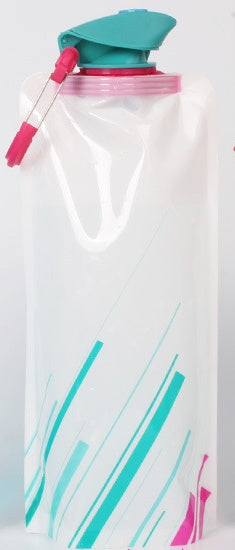 Foldable Camping Water Bag - 5L/10L Portable PVC Container for Hiking
