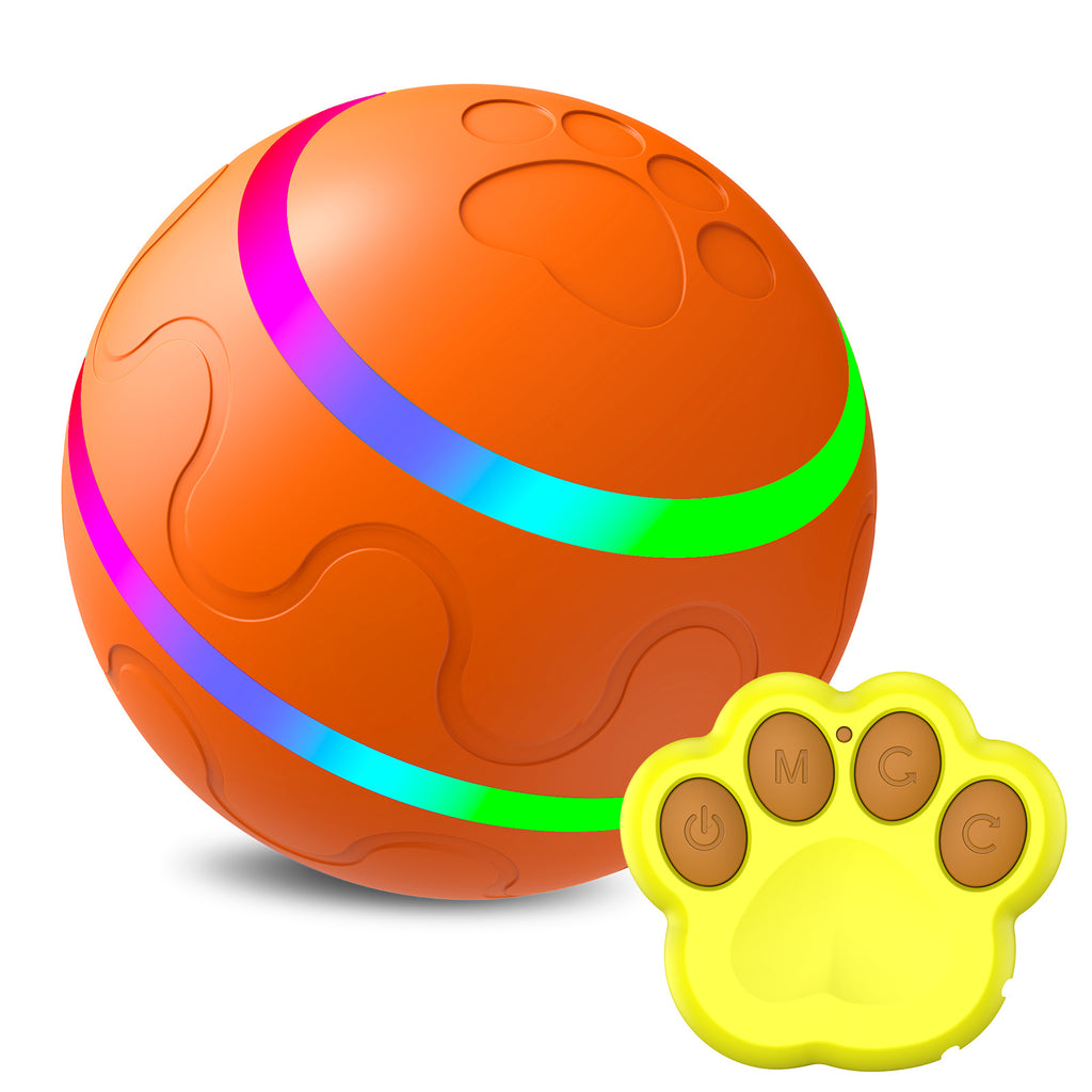 Smart Interactive Cat Ball Toy - USB Rechargeable Self-Rotating