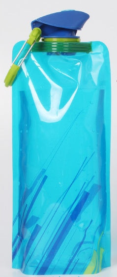 Foldable Camping Water Bag - 5L/10L Portable PVC Container for Hiking