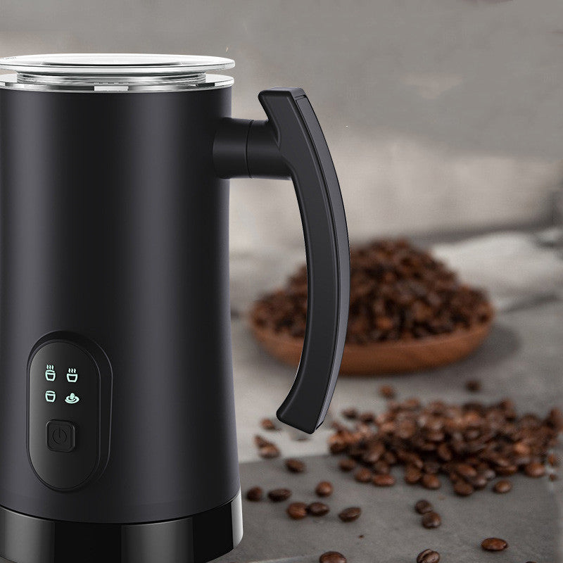 Automatic Milk Frother - Stainless Steel Hot & Cold Electric Whipping Machine