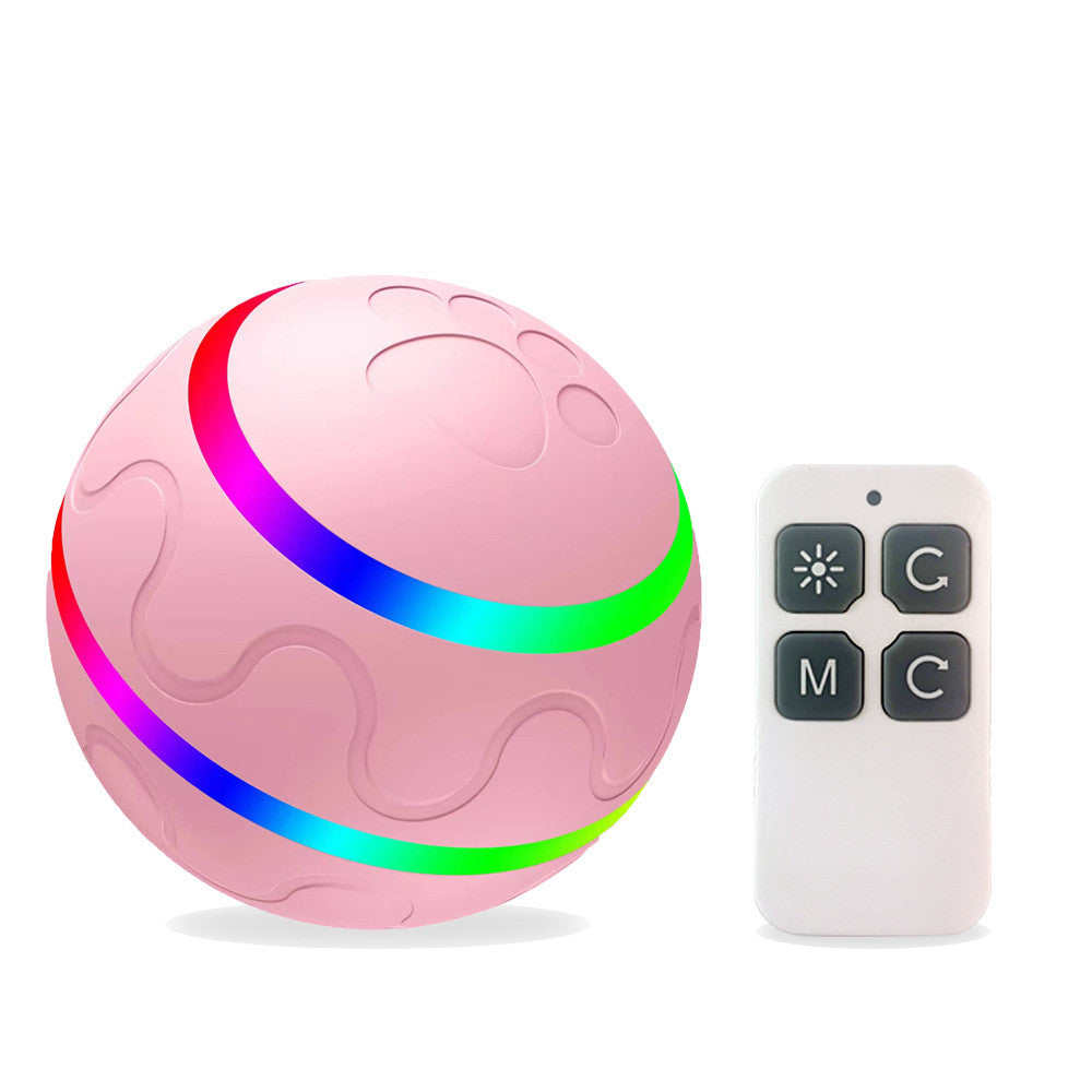 Smart Interactive Cat Ball Toy - USB Rechargeable Self-Rotating