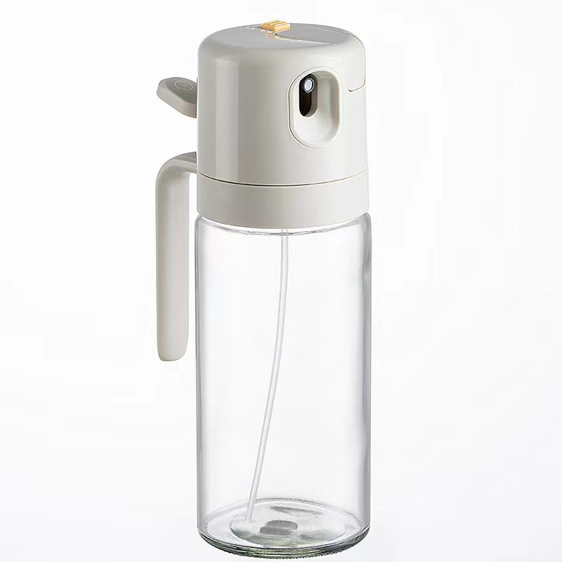 2-in-1 Oil Sprayer Bottle - BBQ Cooking Dispenser with Pour & Spray Modes